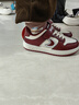 李宁天波品牌断码女童鞋子2025新款秋季儿童时尚运动鞋中大童低帮软底板鞋 酒红 30 实拍图