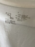 MUJI MUJI 女式 弹力罗纹编织长袖T恤打底衫上衣女款内搭春秋BBC03A1A 白色 S (155/80A) 实拍图