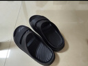 李宁反伍SLIDE OG拖鞋男鞋2025夏季篮球潮流透气柔软凉鞋ABTV007 黑巧褐-2 43.5 (275mm) 实拍图