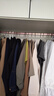 第6金（DEMETAL）不锈钢衣架304晾衣架加粗衣服架挂钩晒衣架防风内衣服挂架子衣撑 4MM特粗（45cm衣架）304不锈钢 50个装 实拍图
