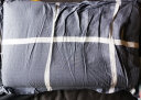 意尔嫚 枕头套枕套一对装 加厚磨毛学生宿舍枕芯套枕头皮48x74cm浅灰 实拍图