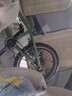 哈洛HARO BMX小轮车DOWNTOWN 16寸18寸表演BMX自行车特技极限泵道童车 18寸军绿色 实拍图