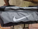 耐克NIKE中性单肩包桶包BRASILIA休闲包DH7710-068铁灰色大号 实拍图