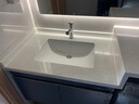 箭牌（ARROW）台下盆洗脸盆卫生间嵌入式面盆洗手盆洗漱盆陶瓷椭圆方形 大号方形（含抽拉龙头下水套） 实拍图