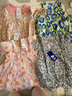 巴拉巴拉新生儿衣服宝宝睡衣爬服哈衣包屁衣夏装全棉薄款舒适萌 白黄色调00313 90cm 实拍图