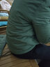啄木鸟外套男秋冬季潮流宽松休闲男士夹克加绒加厚棒球棉服秋冬男装衣服 四粒扣豆绿色 2XL 建议125-145斤 实拍图