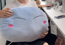乐淘漫社利姆露周边史莱姆抱枕萌王团子靠垫床头圆形公仔玩偶二次元卡通软 【卖萌款】史莱姆 55厘米大号可拆洗 实拍图