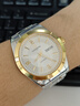 嘉年华（CARNIVAL）瑞士品牌手表男士机械表全自动防水夜光腕表送男友生日礼物 钢带间白-8137-升级版进口机芯 实拍图