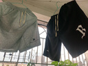 唐号短裤男生舒适潮流侃爷FOG高街休闲宽松大码五分裤女直筒学生美式 长隆  G35  黑色 2XL 实拍图