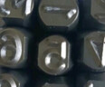 藤原钢印钢字码数字英文字母符号钢字头钢号码字模 8mm钢字母【字母A~Z,符号&】 实拍图