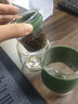 美斯尼 旅行茶具套装快客杯便携茶具包泡茶壶玻璃茶杯过滤网一壶二杯玻璃迷你功夫茶具套装旅行出差茶具 墨绿色 实拍图