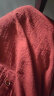 梵希蔓休闲通勤连衣裙女2024年夏季新款工装风收腰显瘦圆领裙子 M6798 深橘红色 M 晒单实拍图