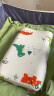 南极人 泰国天然儿童乳胶枕头 全棉针织枕套学生枕头枕芯3-12岁 微笑恐龙 晒单实拍图