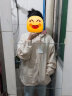 与欣秋冬季新款学院风假两件连帽拼色工装外套女学生春秋韩版夹克上衣 图片色 均码【可备注码数】 实拍图