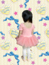 铁箭（TIEJIAN）儿童舞蹈服短袖连体软纱蓬蓬裙女童芭蕾舞练功形体服 藕粉色110cm 晒单实拍图