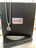 AHK26字母钛钢项链男女士百搭潮流情侣吊坠七夕情人节礼物送男女朋友 潮流满钻项链 【Q】+品牌礼盒 实拍图