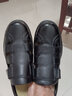 老人头凉鞋男真皮洞洞鞋男皮鞋中老年人夏季皮凉鞋子头层牛皮休闲皮鞋男 黑色 38 【皮鞋尺码，可咨询客服】 实拍图