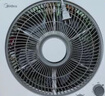 美的（Midea）台式转页扇电风扇鸿运扇轻音台式学生宿舍家用转页扇落地扇家用导风卧室小风扇 4档风速【12吋】 KYT30-21MA 实拍图