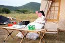 探险者（TAN XIAN ZHE） 睡袋成人户外秋冬季露营出差旅行加厚防寒便携室内午休保暖睡袋 玉石白1.3KG【轻奢带枕款】 实拍图