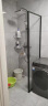 浪鲸（SSWW）淋浴房小户型半隔断卫生间浴室干湿分离一字形沐浴长虹玻璃屏风 定制透明款700*2000mm 晒单实拍图