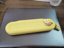 猫太子（MAOTAIZI） 高颜值液态硅胶笔袋小学生儿童女铅笔盒学习文具盒简约时尚抗压耐摔轻盈防水 百变液态硅胶笔袋  奶油黄 实拍图