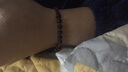 润玺 本命年红绳手链 手工编织金刚结情侣红绳手绳手饰品 男女款 黑曜石红绳男款18厘米 实拍图