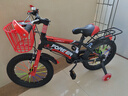 永久（FOREVER）儿童自行车儿童4-6-10岁小孩单车中小学生车脚踏车男女童平衡车 升级款 大红【车篮 后衣架】 16寸 建议【105-125cm】 实拍图