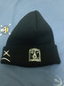 语莀小好冬季男女毛线帽子款针织毛线帽潮帽防风防寒头套面罩保暖套头冷帽 黑色表情 男女通用【弹力大】 实拍图