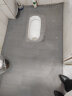 轩皇世家浴室防滑垫地垫塑料厨房卫生间淋浴防水油室外泳池PVC厕所可裁剪 90cm宽灰色 中厚实惠型4.5mm厚/每米价格 实拍图
