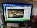 KKTV 电脑显示器高清液晶电竞游戏高刷家用办公ips4监控便携薄护眼台式笔记本外接小屏幕低蓝光壁挂 24.5英寸直面黑色微边框75Hz 实拍图