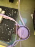罗马仕充电线三合一数据线一拖三快充适用于苹果iPhone15/华为安卓Typec手机车载充电线伸缩多功能紫色 实拍图