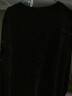莎妮朵罗大码女装连衣裙春装新款胖mm气质加肥胖人显瘦款收腰遮肚裙16759 16759-黑色 XL建议110-130斤穿着 实拍图