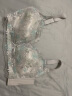 梦芭蒂（Moonbadi）内衣女刺绣蕾丝乳胶文胸大胸显小显瘦薄款无钢圈聚拢防下垂胸罩 实拍图
