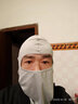 潮人心（CHAO REN XIN）头套夏季防晒面罩护全脸机车头盔内胆透气挡风冰丝摩托车骑行男女 浅灰 实拍图