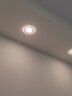松下（Panasonic） 三色led导光板筒灯嵌入式客厅吊顶调色筒灯开孔71~80MM 导光板三色筒灯3W 【5个装】 实拍图