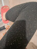 暖恋拉毛裤女士加档双裆羊毛混纺保暖内衣WA-22基本厚拉毛 黑色 女L-170cm 实拍图