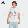 adidas阿根廷队世界杯三星纪念运动上衣短袖T恤男装夏季阿迪达斯 白色 L 实拍图