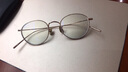 睛姿（JINS）近视镜男女含镜片钛轻量复古TT近视镜可加配防蓝光镜片MTF16A279 02 玫瑰金 实拍图