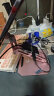 Piva 派威平板支架铝合金ipad Pro桌面游戏支撑架镂空散热器和平精英吃鸡陀螺仪一体式便携折叠支架 ipadpro11寸通用-粉色 实拍图