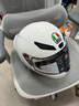 AGV K1S头盔K1摩托车机车全盔四季通用全覆式跑盔男女广角通风透气3C K1S-WHITE M（适合55-56头围） 实拍图