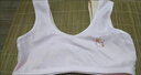 适合小孩子穿的8-9岁发育期16内穿裹胸防凸点棉女童小背心9-10-12岁文胸儿童内衣小学生女孩文胸 【4件装】白+肤+粉+蓝 S(适合40-60斤) 实拍图