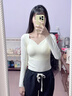 多情猫保暖内衣女蓄热锁温面膜肌底衣无痕美肤带胸垫隐形秋衣内搭打底衫 白色 【90%人选择-百搭色】 L 【建议90-130斤】 实拍图