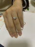 I Do【定制】Be My Love系列18K金钻石戒指 扭臂女戒求婚生日节日礼物 10号/18K金/30分/SI/I-J改圈±2 实拍图