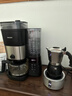 比乐蒂（Bialetti）【百年品牌】摩卡壶 双阀高压手冲咖啡壶意式浓缩手动咖啡机送礼 4杯份+4.0电陶炉(雅致银) 170ml 实拍图