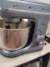 牧人王双刀和面厨师机家用全自动面包机奶油机多功能料理机揉面机台式打蛋器发面搅面机 升级款：MK-16银灰蓝（交流电机600w） 4L 实拍图