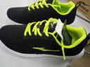鸿星尔克男鞋透气鞋子男运动鞋男士缓震跑步鞋学生休闲网面旅游鞋子男 正黑-2113 40 实拍图