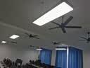 顺美 led日光灯长条灯办公室吊灯吸顶吊线双管教室超市理发店工程灯具 黑框120-20CM-68W-直角-吸吊两用 实拍图