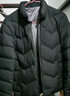 七匹狼羽绒服男短款三防大鹅绒棒球领夹克外套男士冬季防钻绒保暖防风衣 黑色-鹅绒棒球领款 4XL 190 实拍图