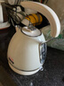 一特（EnTech）2000W速热烧水壶 家用恒温智能语音电热水壶 保温加厚304不锈钢电茶壶自动断电 大容量 1.6L ET803奶白色 实拍图
