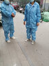 CESK连体服洁净服静电衣防尘服无尘衣喷漆服帽衣裤连体洁净无尘室工作服可水洗可耐高温 蓝色 XXXL 实拍图
